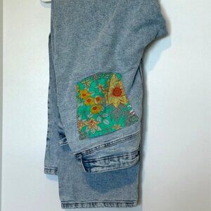 Wild Fable Ripped Floral Jeans
